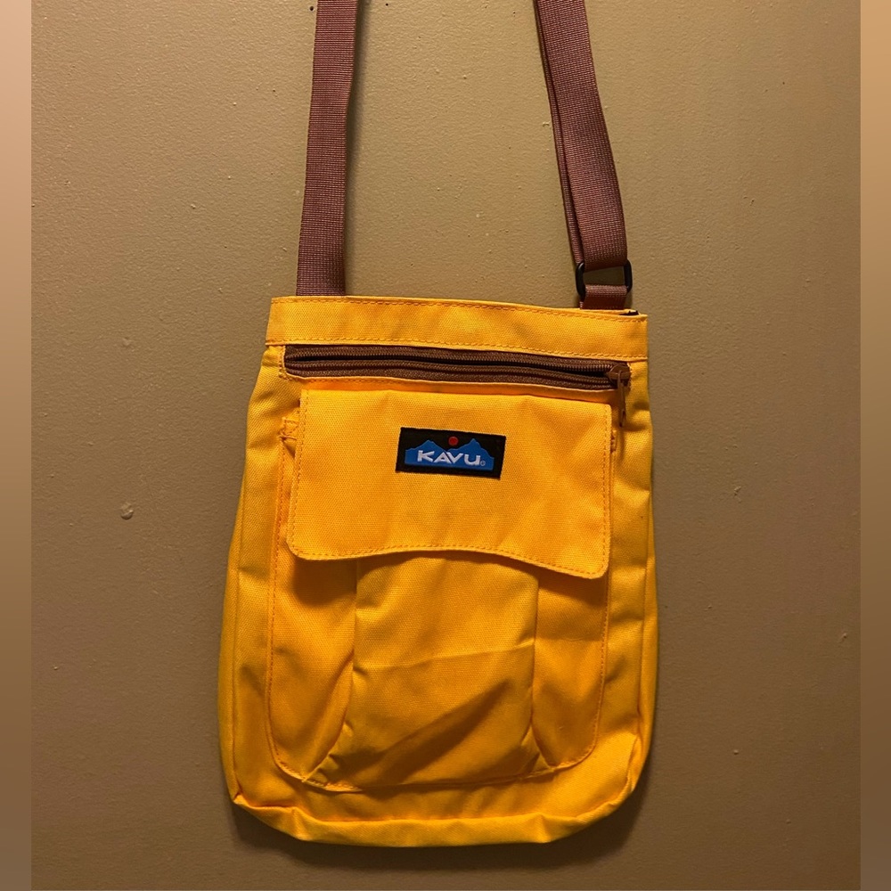 Yellow Kavu Shoulder Bag